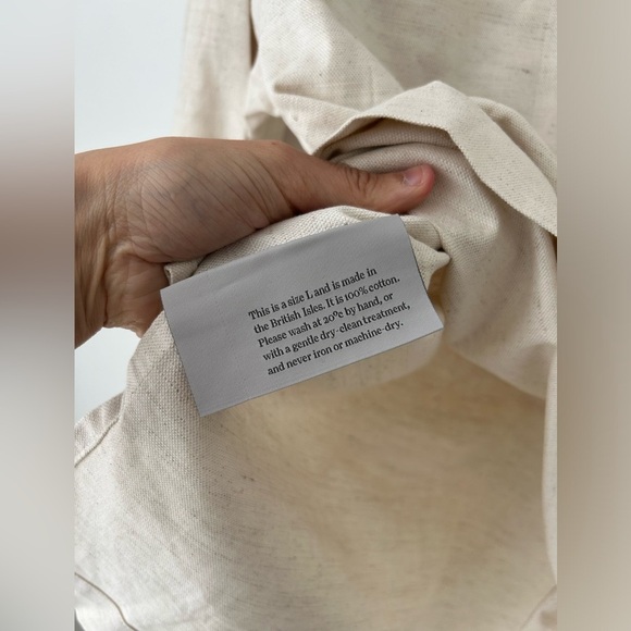 Men's Cream Button-Up Shirt - Picture 6 of 11